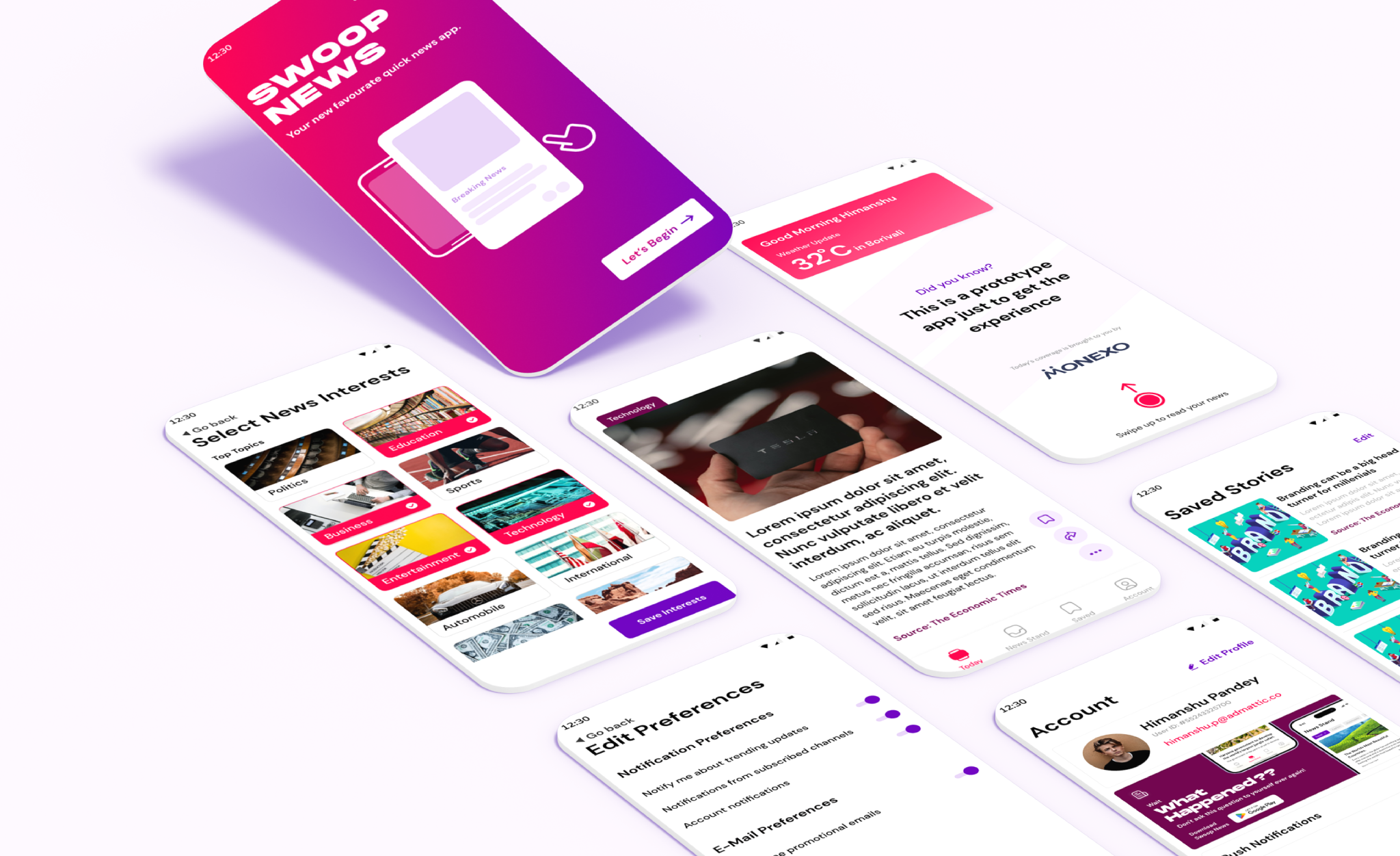 Swoop News project image
